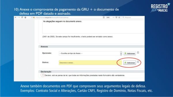 Modelo Manifestação à Oposição INPI + Comandos Para IA - Imagem 2